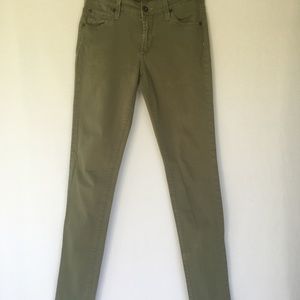 James Jeans Army Green Skinny Jean SZ 26